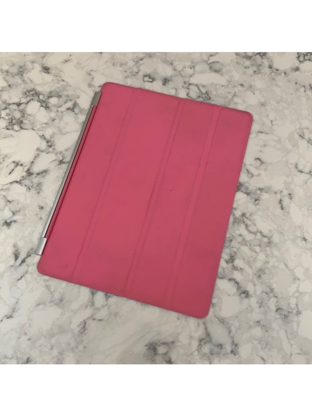 Pink Apple iPad Magnetic Cover